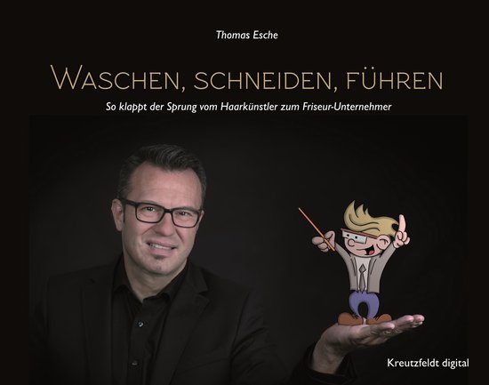Waschen, schneiden, führen - cover