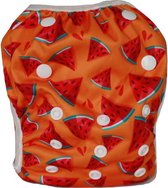 Nieuw!! Wasbare Zwemluier Meloen Oranje