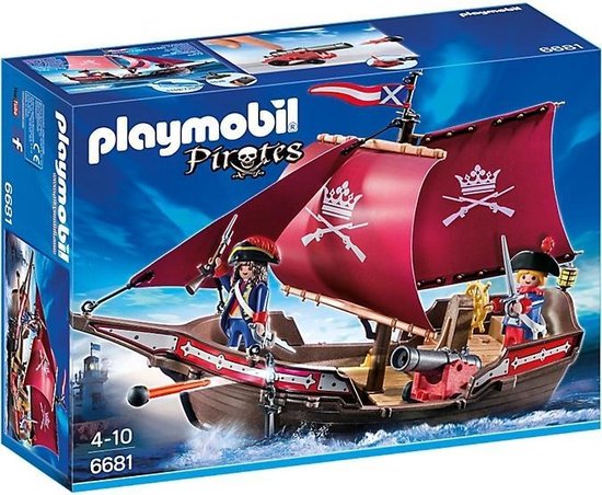Playmobil Pirates: Voilier soldat avec canons (6681) | bol.com