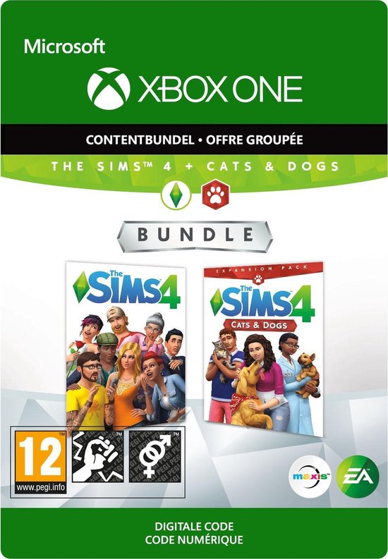 The Sims 4 Basisspel + Cats and Dogs Add-on - Xbox One Download | Games |  bol.com