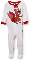 Meisjes Pijama Katoen Met Eekhoorn Ontwerp (Maat 6-12 Maanden)