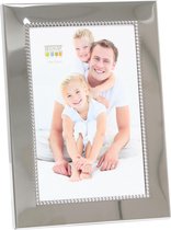 Deknudt Frames fotolijst met parelmotief blinkend zilver
