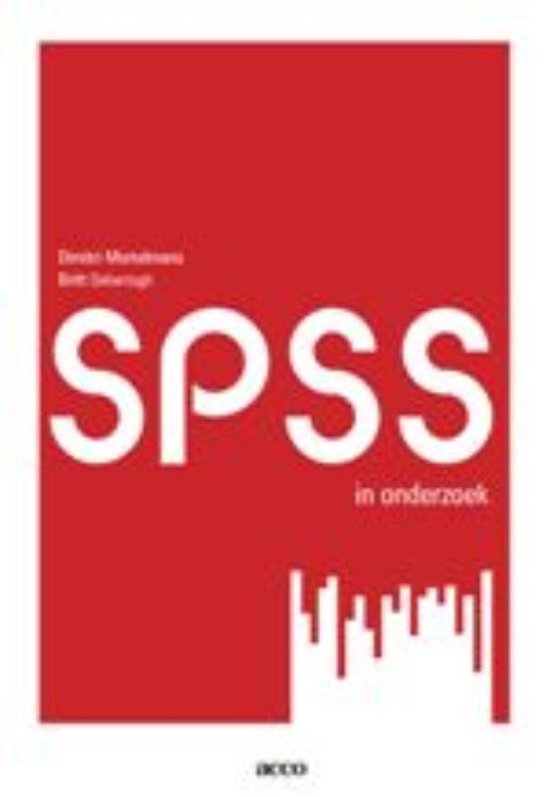 SPSS in onderzoek - Dimitri Mortelmans | Tiliboo-afrobeat.com