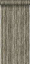Origin Wallcoverings behangpapier bamboe donker taupe - 347405 - 53 cm x 10,05 m