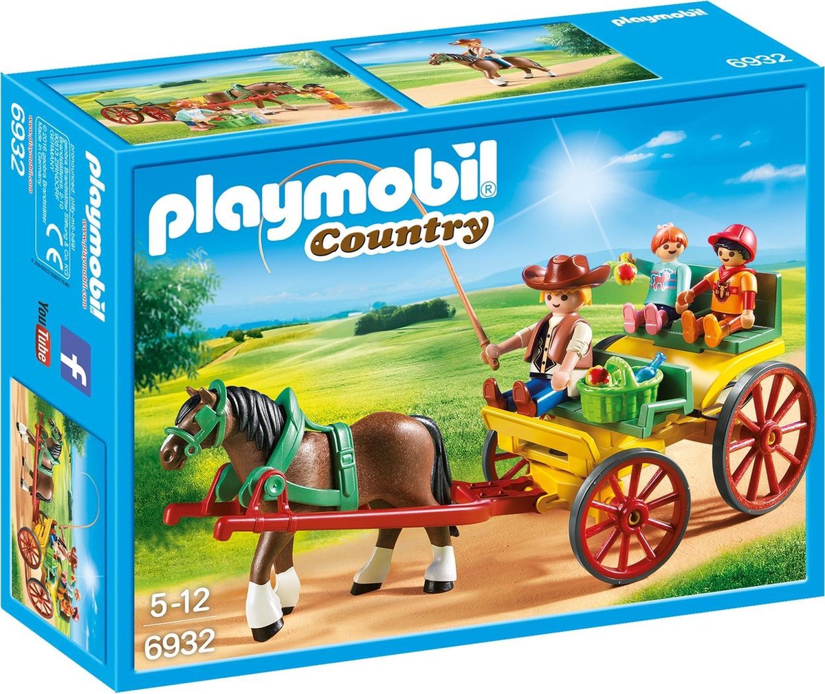 Playmobil Country Paard En Kar (6932)