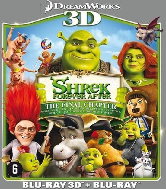 Cover van de film 'Shrek 4'