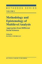Methodos Series- Methodology and Epistemology of Multilevel Analysis