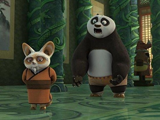 Kung Fu Panda: Verhalen Vol Superheid Goede Kroko, Slechte Kroko