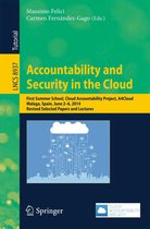 Lecture Notes in Computer Science 8937 - Accountability and Security in the Cloud