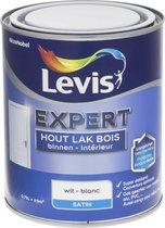 Levis Expert - Lak Binnen - Satin - Wit - 0.75L