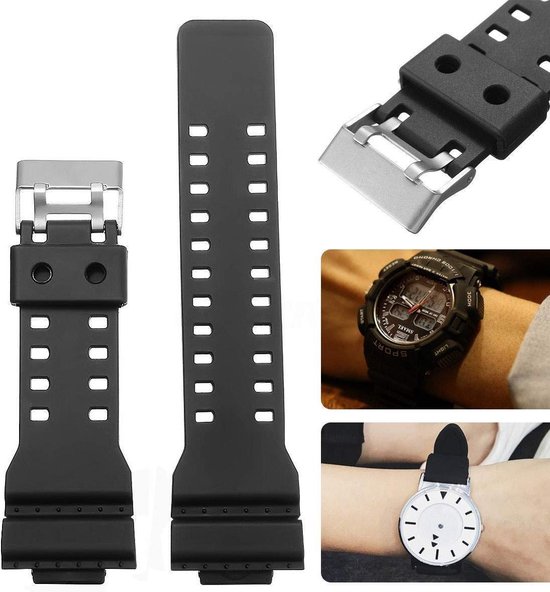 Universele Horloge Band Voor Casio G-Shock GA100/110 Series - Armband /  Polsband /... | bol.com