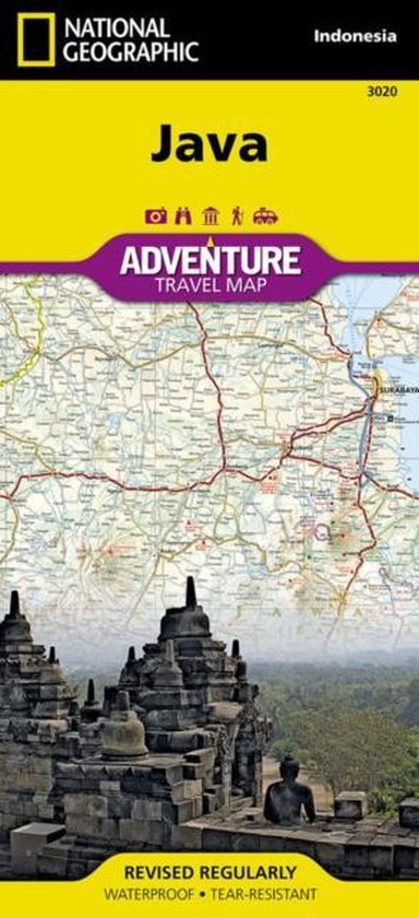 Kaart Van Java Java, National Geographic Maps | 9781566956130 | Boeken | bol