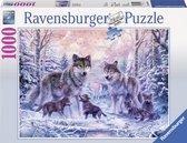 Ravensburger puzzel Arctische Wolven - Legpuzzel - 1000 stukjes