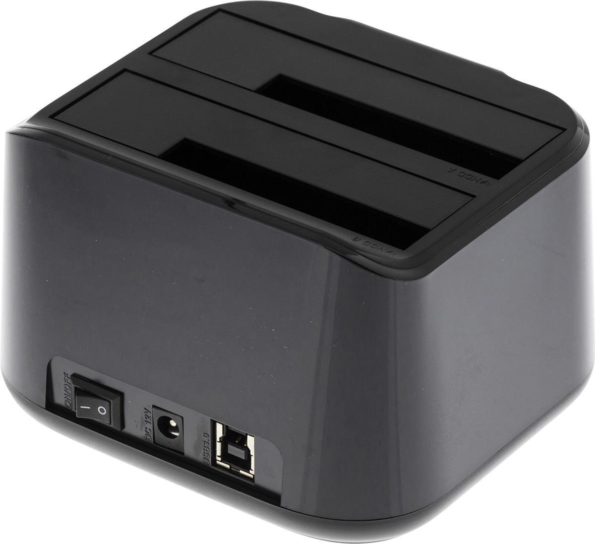 Deltaco MAP-GD35U3 USB 3.0 Dual Docking station voor 2.5" en 3.5" SATA  schijven | bol.com