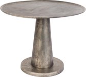 Dutchbone tafel Brute bijzettafel zilver