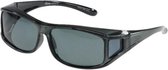 Fitofar Overzetzonnebril Grijs Unisex Groene Lens Vz0001pg