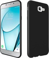 Zwart TPU Siliconen Telefoonhoesje Samsung Galaxy A5 (2017)