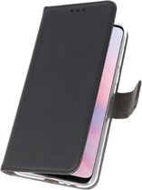 Booktype Telefoonhoesjes - Bookcase Hoesje - Wallet Case -  Geschikt voor Huawei Y9 2019 - Zwart
