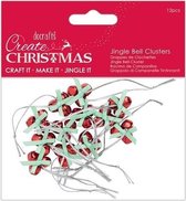 Rinkelende Belletjes Cluster Sterren (12 stuks) - Create Christmas