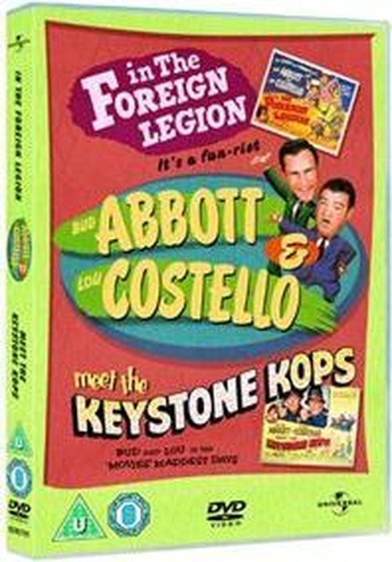 5050582457018 - DVD Abbott and Costello 
