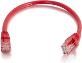 Câble de raccordement réseau Cat6 avec gaine non blindé (UTP) de 2 M - Rouge