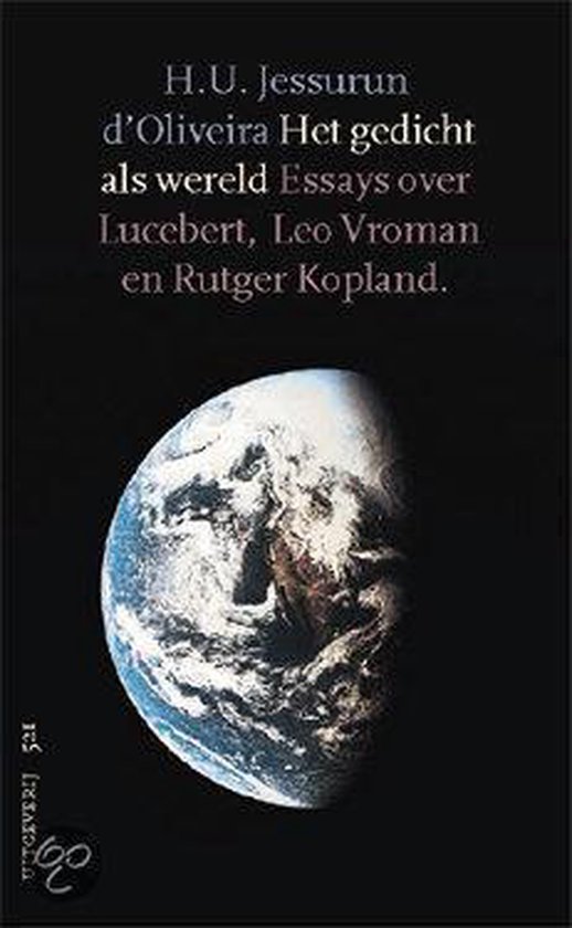 Cover van het boek 'Het gedicht als wereld' van H.U. Jessurun d'Oliveira