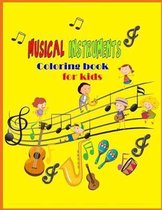 Musical Instruments Coloring book for kids