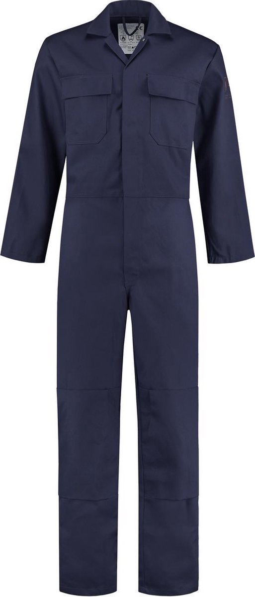 EM Workwear Overall vlamvertragend + antistatisch Navy - Maat 46