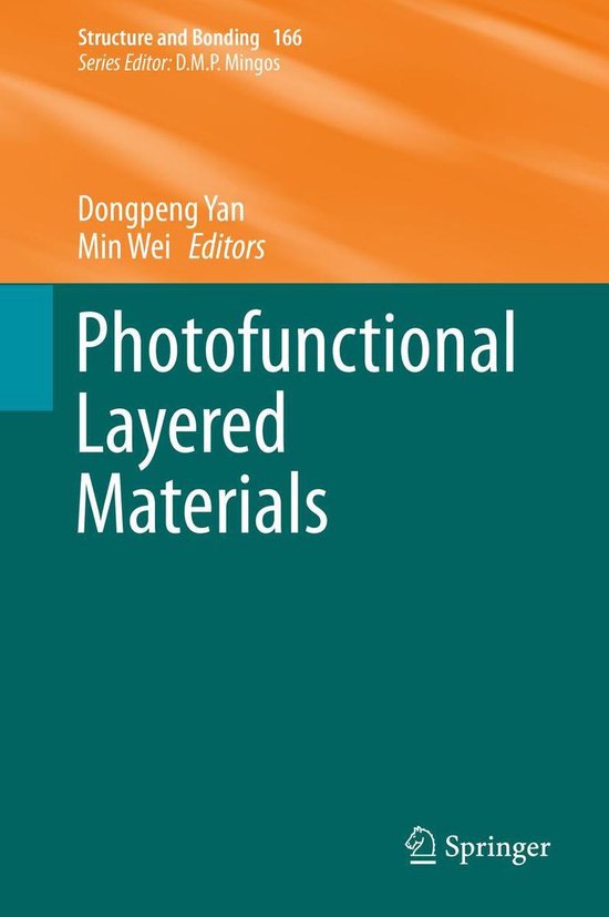Structure and Bonding 166 - Photofunctional Layered Material ... - cover