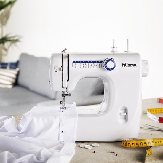 Tristar SM-6000 Sewing Machine - Naaimachine - 10 patronen - Wit - Tristar