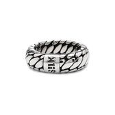 SILK Jewellery - Zilveren Ring - Zipp - 352.18 - Maat 18,0