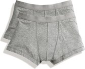 2 pack Fruit of the Loom Classic Boxer Kleur Grijs Maat M