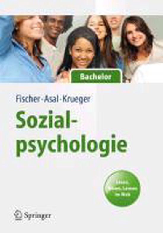 Sozialpsychologie F r Bachelor - cover