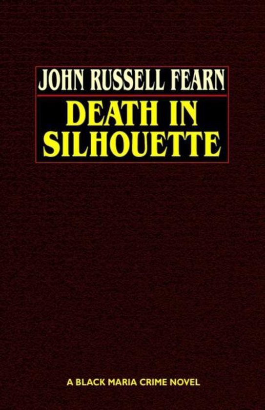 Death in Silhouette - cover