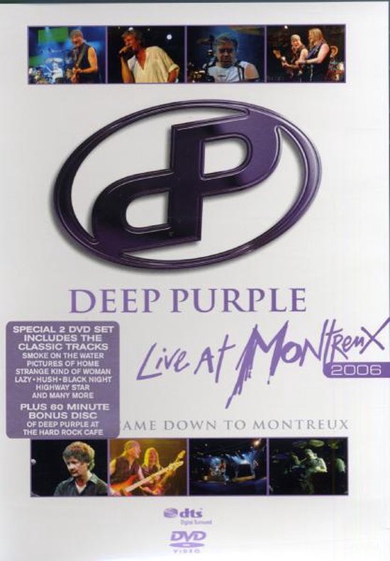Cover van de film 'Deep Purple - Live At Montreux 2006'