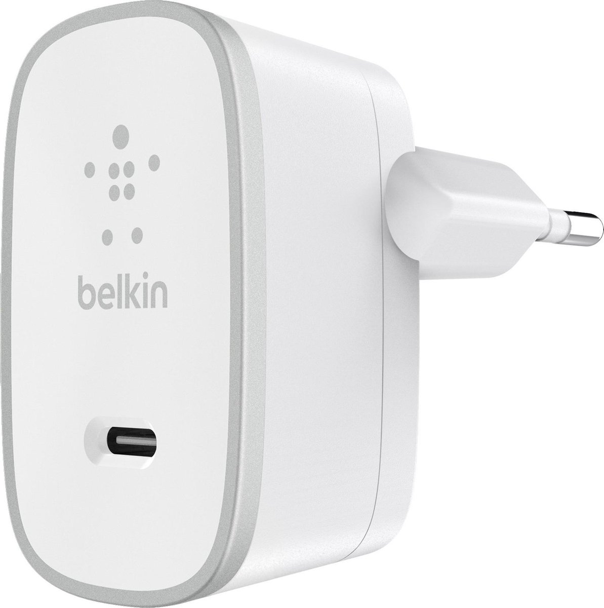 Belkin 15W USBC thuislader + 1,5 meter USBC naar USBC kabel wit
