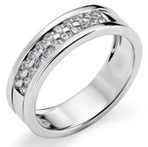 Orphelia RD-3253/50 - Ring - 18 Karaat Witgoud / Diamant 0.26 ct