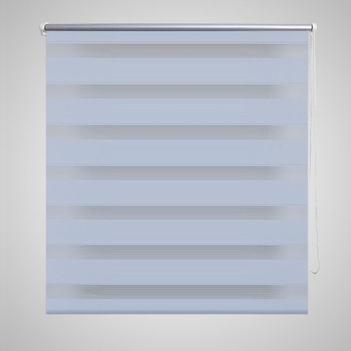 vidaXL Duo rolgordijn 100 x 175 cm wit
