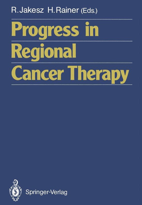Progress in Regional Cancer Therapy - cover