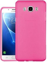 Geschikt voor Samsung Galaxy Grand Prime Plus Hoesje Roze Tpu Siliconen Case