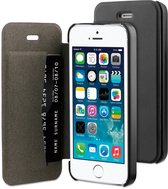 BeHello Flip Cover voor Apple iPhone 5/5S - Zwart