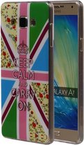 Keizerskroon TPU Cover Case voor Samsung Galaxy A7 Hoesje