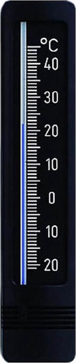 TFA Dostmann - Thermometer - 22 cm - Zwart/Zilver - Voor Binnen & Buiten