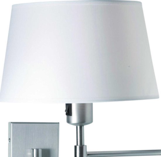 Steinhauer - Lampenkap - Rond 25 cm - Chintz - Crème - Voor wandlamp