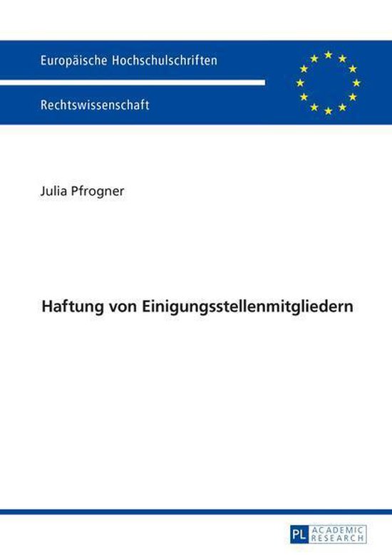 Europaeische Hochschulschriften Recht 5800 - Haftung von Ein ... - cover