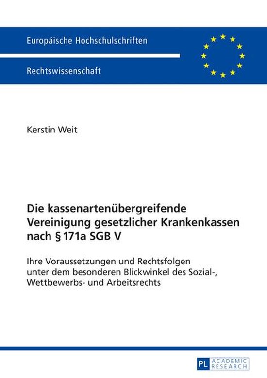Europaeische Hochschulschriften Recht 5701 - Die kassenarten ... - cover