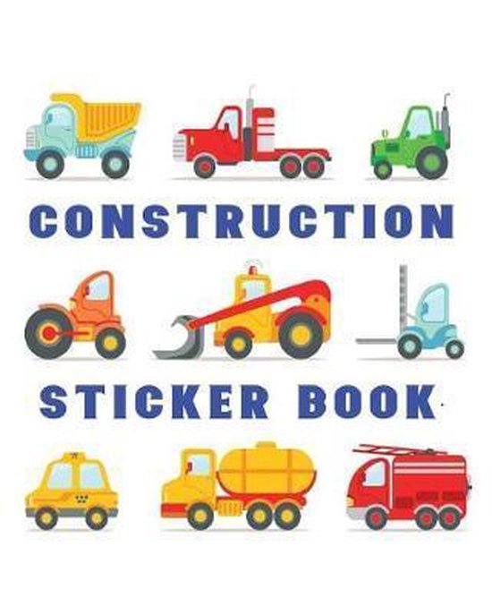 Construction Sticker Book