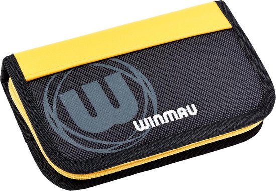 Afbeelding van het spel Winmau Urban Pro dartcase geel - 18 x 11 x 3 cm