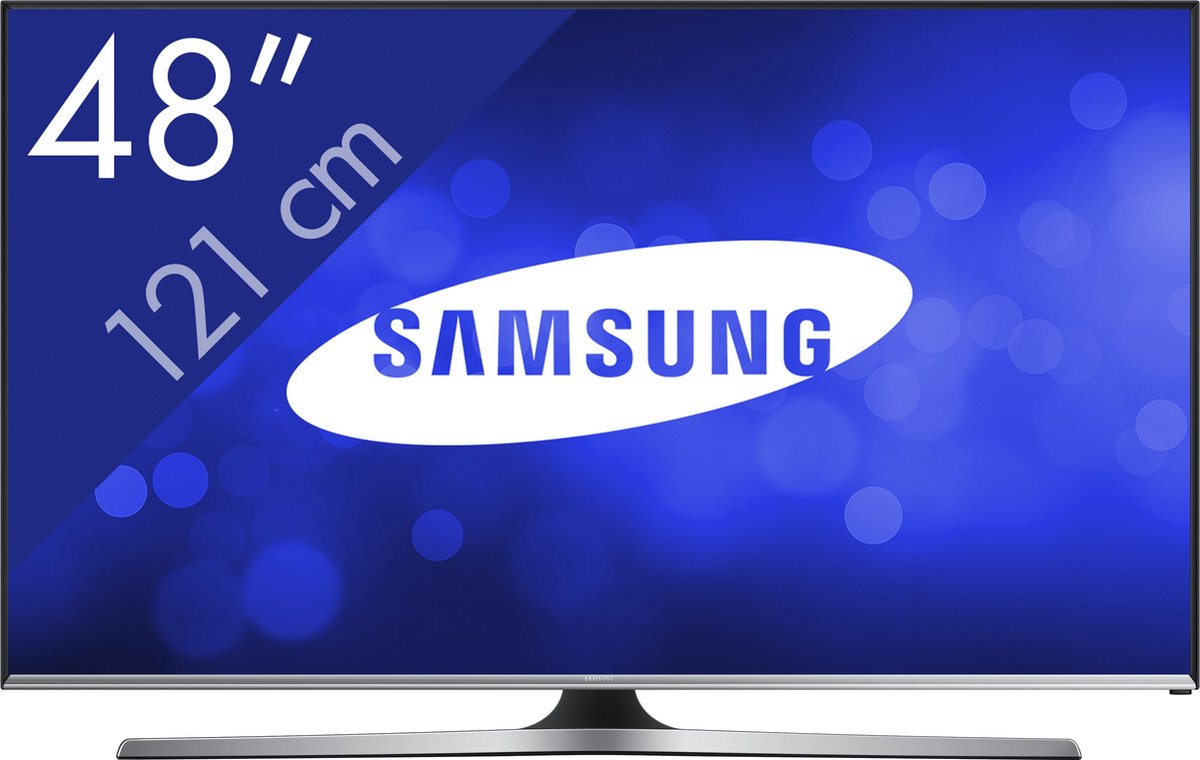 Samsung UE48J5500AW 48" Full HD Smart TV Wi-Fi Zwart, Zilver | bol.com