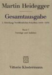 Gesamtausgabe. 4 Abteilungen / 1. Abt: Veröffentlichte Schriften / Vorträge und Aufsätze (1936-1953)